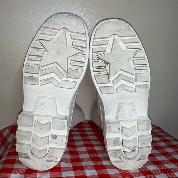 CHRISTIAN DIOR Leather Chelsea Boots Size 7 US / 37 EUR - Picture 15 of 16